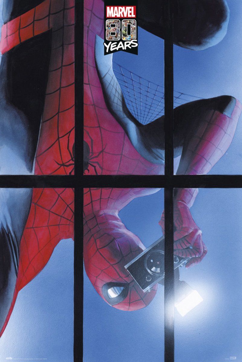Grupo Erik Marvel poster 80 jaar Spider-Man - 91 x 61 cm