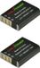 ChiliPower NP-95 Batterie pour Fujifilm - 1900mAh - 2-Pack