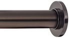 Ivilon Spanningsgordijnroede - veerspanstang voor ramen of douche, 40 tot 61 cm. Olie gewreven brons ORB (SP10-6-TC)