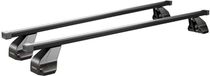 Menabo Omega Coffre de toit - BMW Serie 5 (F10) 2013-2016 - Noir - 130 cm