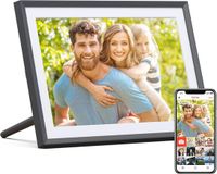 Merkloos Collox Digitale fotolijst met wifi - Frameo app - 10.1 Inch - 32Gb opslag - 1280 x 800 pixels - touchscreen - zwart