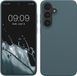 kwmobile telefoonhoesje geschikt voor Samsung Galaxy S26 FE - Hoesje met siliconen coating - Smartphone case in leisteen
