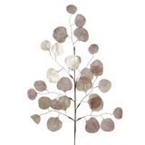 Boltze decoratietak eucalyptus h40cm papier ijzer polyester bruingoud