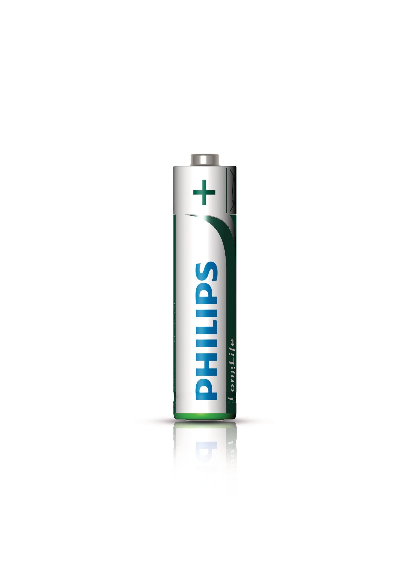 Philips LongLife R03/AAA Batterijen - 4 stuks