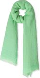 Notre-V 106 Sjaals Dames - Groen - Maat ONESIZE
