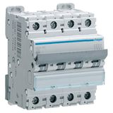 Hager M-serie, automatisch, magnetisch, m, gebogen, C, 6 Ka, 4 polen, 1 A
