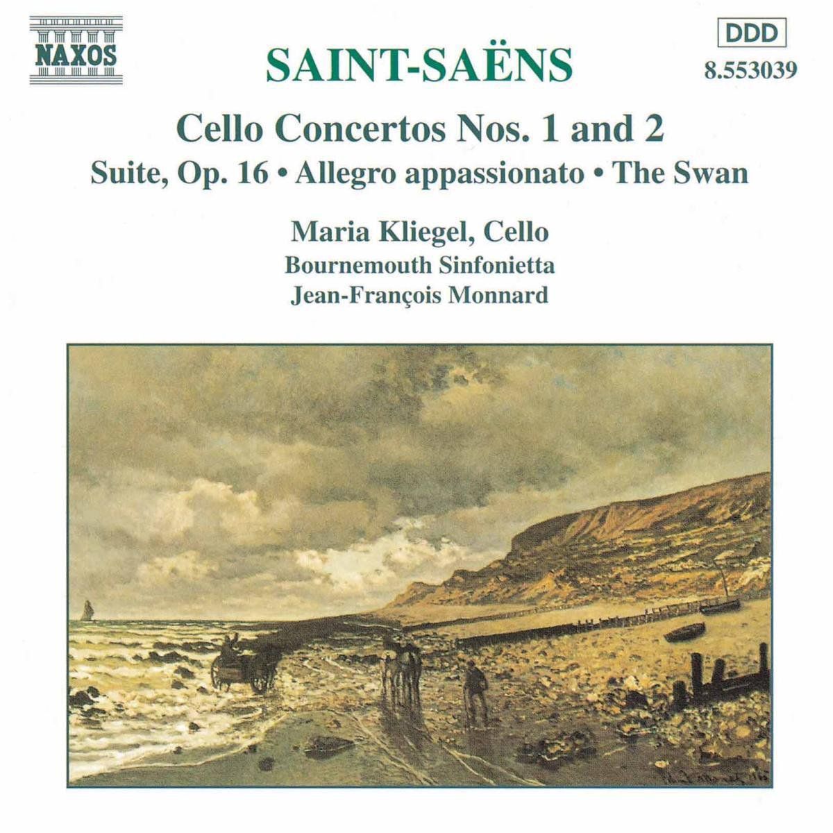 OUTHERE Saint-saens Charles Camille: Concerti per Violoncello Nr 1-2 - CD