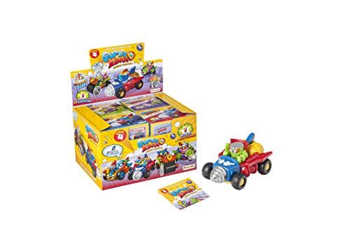 SUPERZINGS - Big Vehicle Serie 4 voertuigen en verzamelfiguren op kleur gesorteerd