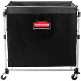 Rubbermaid X-cart Linnenwagen frame 300Liter - Zwart