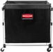 Rubbermaid X-cart Linnenwagen frame 300Liter - Zwart