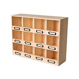Artemio MegaCrea Artémio houten opbergdoos met 12 boxen