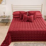 PETTI Artigiani Italiani - Dekbed voor Frans bed van zacht en warm fluweel, lente en herfst, sprei voor Frans bed, 100% Made in Italy