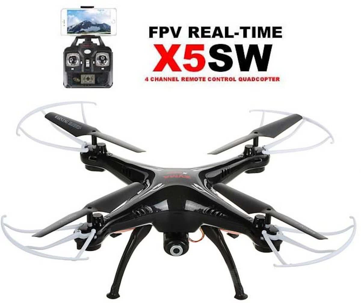 SYMA X5SW met Camera - Drone - zwart