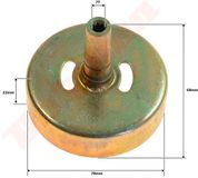 BPC Parts Tambour d'accouplement adapté pour KOSY 78x22x68x7T TL43-7T
