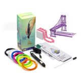 3Doodler Flow 3D Pen Set - incl. 8 couleurs filament et livre de conception