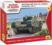 Zvezda 1/100 Britse Churchill Tank V (3/24)