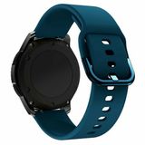 By Qubix Qubix - Siliconen sportbandje - Zee blauw - geschikt voor Huawei Watch GT 6 / GT 7 / GT 6 pro / GT 7 pro - 46mm