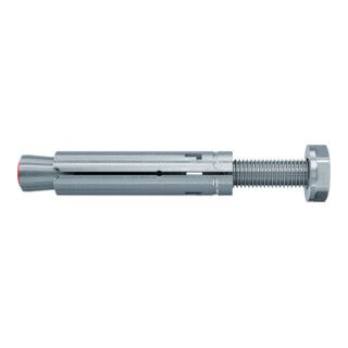 fischer Hulsanker TA M10 S/20 met bout elektrolytisch verzinkt - 25 stuks