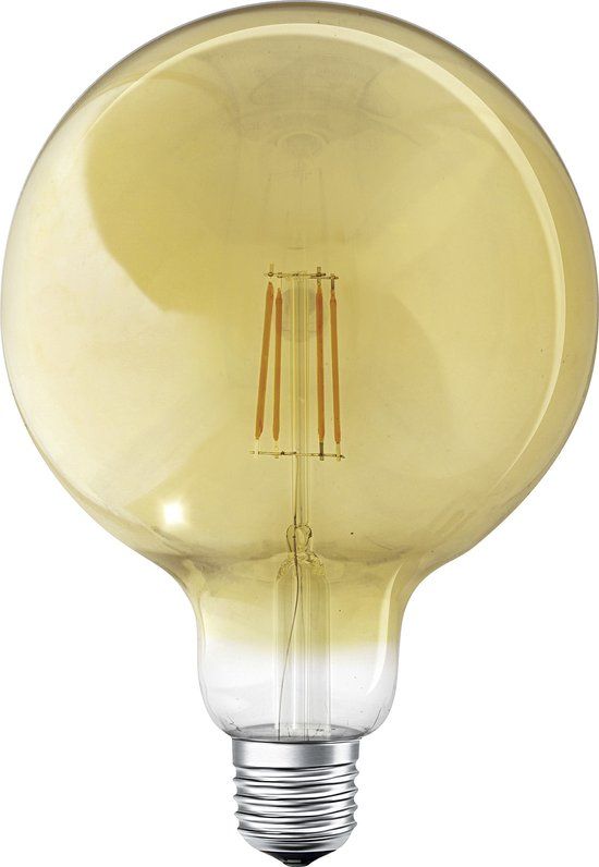 Ledvance SMART+ Filament Globe Wifi E27 Classic Goud 6W 680lm - 825 Zeer Warm Wit | Dimbaar