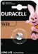 Duracell Knoopcelbatterij 1632 - 2 x - Voordeelverpakking