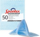 Spontex Specialist multifunctionele doeken, blauw, 50 stuks