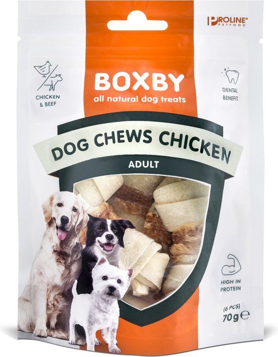 Boxby Proline Dog Chews - Kip & Rund - Hondensnacks