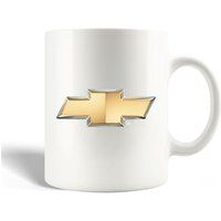 Keramische mokken maniacase Chevrolet Logo auto geel