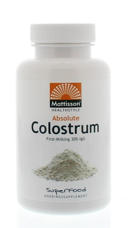 Mattisson Absolute Colostrum 400mg Capsules 90st