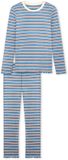 SCHIESSER Pyjama lang Gestreept Vrouwen Katoen Lucht 104