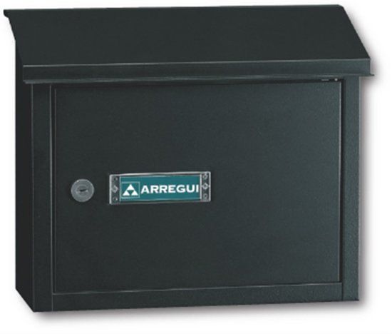 Arregui Post opvangkast zwart - 8425181140741