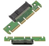 KALEA-INFORMATIQUE Adapter voor directe aansluiting OCP 3.0 naar U.2 NVMe SSD PCIe x4 compatibel met SSD U2 Gen5 Gen4 Gen3