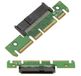 KALEA-INFORMATIQUE Adapter voor directe aansluiting OCP 3.0 naar U.2 NVMe SSD PCIe x4 compatibel met SSD U2 Gen5 Gen4 Gen3