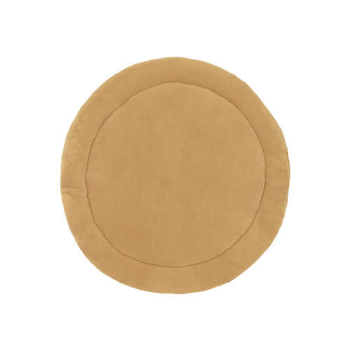 Meyco Meyco boxkleed Rond Bouclé Uni Ø95 cm Toffee