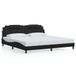 VidaXL Cadre de lit "Viana" Similicuir Noir 200x200 cm