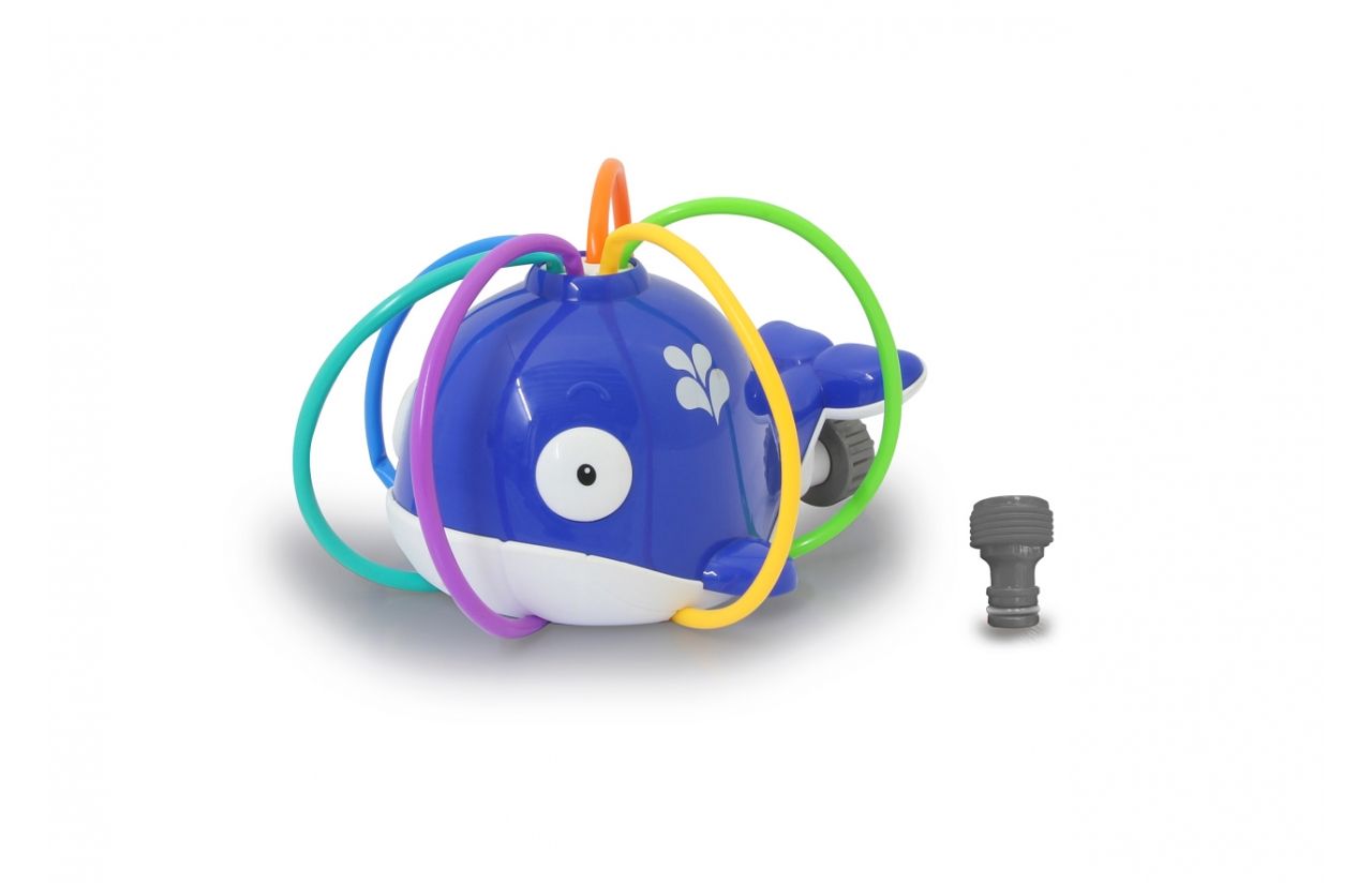 Jamara MC Fizz Water sprinkler Whale - blauw
