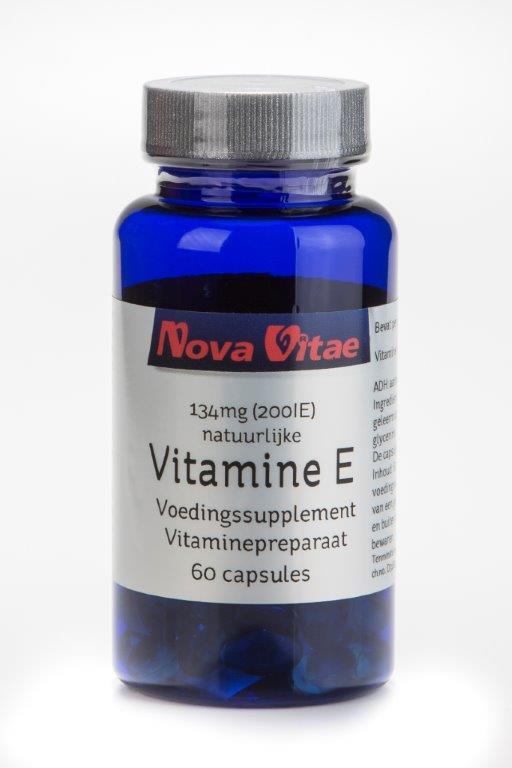 Nova Vitae Vitamine E 200iu Capsules 60st