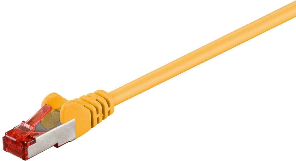 Wentronic CAT 6-050 SSTP PIMF Yellow 0.50m