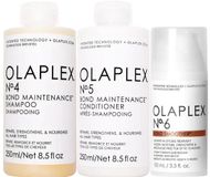 Olaplex Ensemble de réparation et lissage pour cheveux No. 4, No. 5 et No. 6 - 2x250ml + 100ml