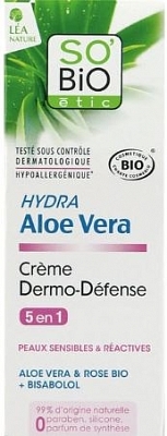 SOBiO tic Dermo Defense Cream Hydra Aloe Vera