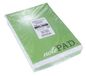 OFFICER PRODUCTS Notitieblok A5 geruit, verpakking van 10 stuks, 50 vellen, 100 pagina's, briefblok, notitieblok, papierblok, voor school en kantoor, bovenop gelijmd