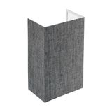 EGLO abat-jour 'PASTERI PRO' H-300, L-180 lin gris