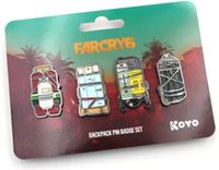 Koyo Farcry 6 Badge Pin - Backpack Set
