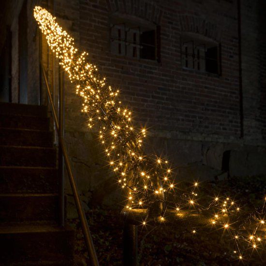 Konstsmide Clusterverlichting - 960 LEDs - 2100K Amber - 7,2 meter - IP44