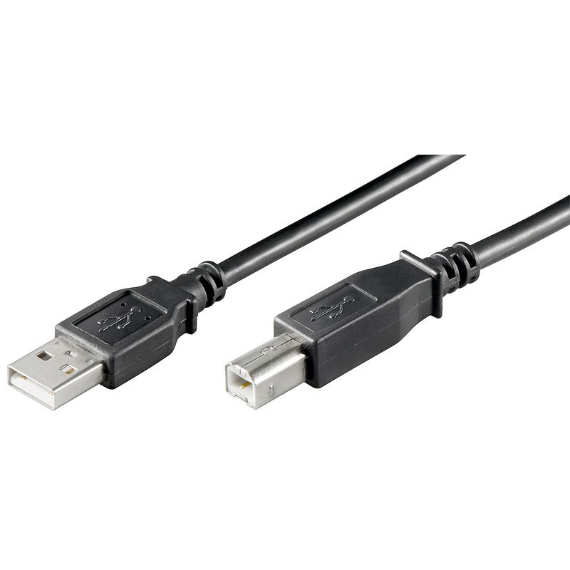 Goobay 96185 USB-kabel zwart 1m