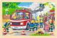 goki 57318 puzzle en bois pompier