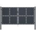 vidaXL Poort 300x200 cm staal antraciet