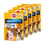 Pedigree Dentastix Chewy Chunx, tandsnack voor kleine honden, 5 zakjes à 68 g
