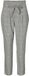 VERO MODA VMEVA HR LOOSE PAPERBAG CHECK P GA NOOS Leggings Femme Gris