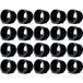 cyclingcolors 20 x klemschaalglijders, stoelglijders, meubelglijders, ronde buizen, meubelpoten, kunststof, 30 mm