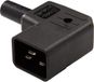 Martin Kaiser MK IEC C20 Toestelstop Rechter Snoeruitgang - 745/SW